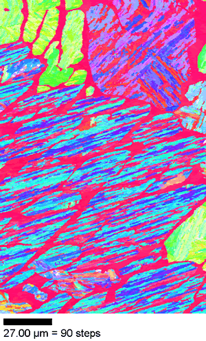 Microstructure of a Stainless Steel Golf Club Head