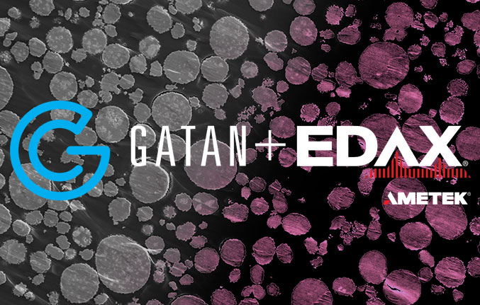 EDAXとGatanが正式合併し、究極の電子顕微鏡ツールを提供開始